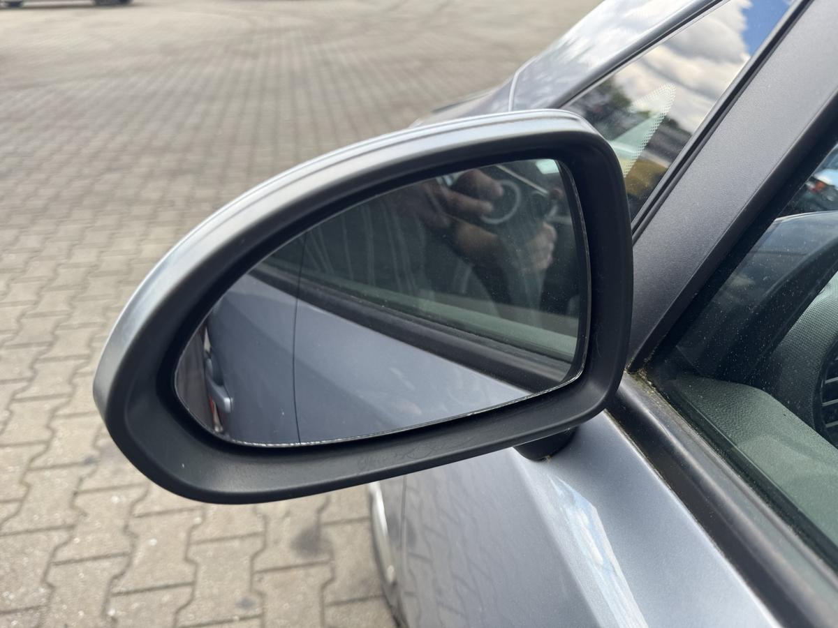 Opel Corsa D original Au&szlig;enspiegel links elektrisch verstellbar Z163 Lichtsilber Bj.2007